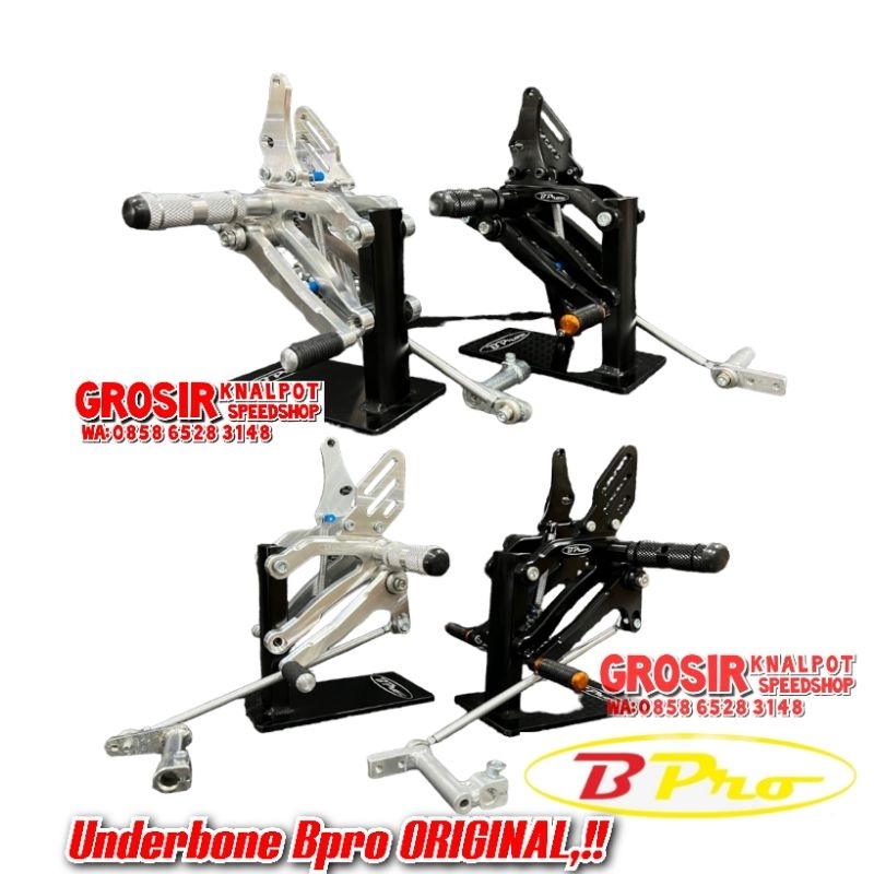 STEP Foostep UB Underbone BPRO B pro ORIGINAL Kawasaki Ninja R RR SS ZX victor Balap Drag Race Conte