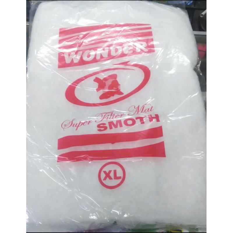 Kapas Filter Aquarium Wonder Size L &amp; XL