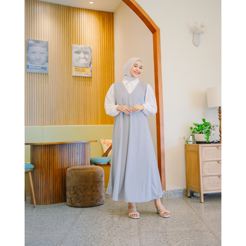 DRESS KOREAN / OUTER LOOK MAYUNG MUSLIM JUMBO XXL