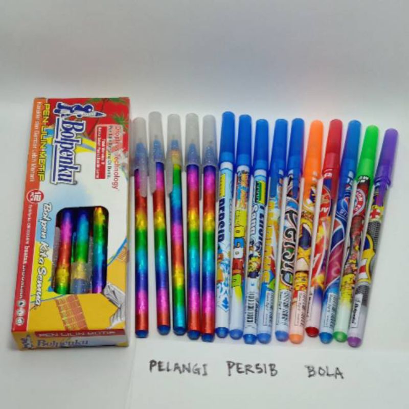 

Pulpen bolpenku pelangi