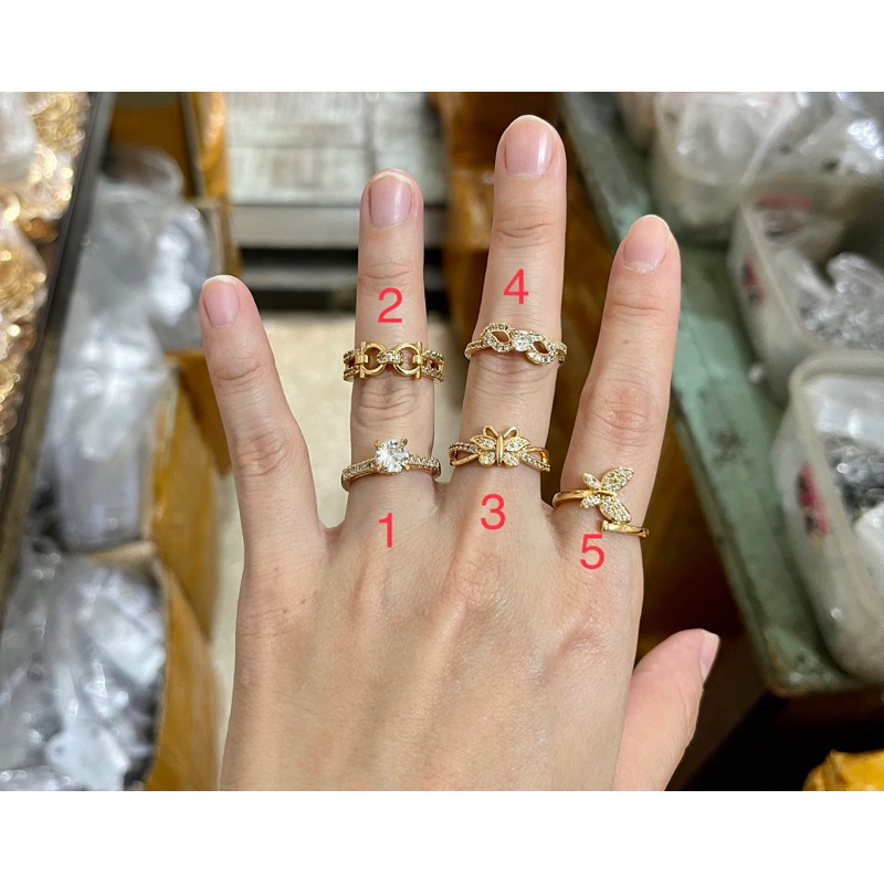 Fifi Fashion Cincin Fashion Model Perhiasan C0034