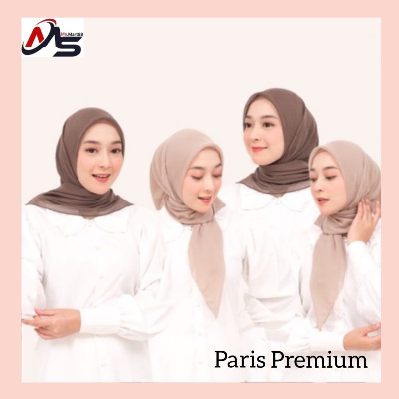 Paris Premium / Hijab Paris Premium Segi Empat