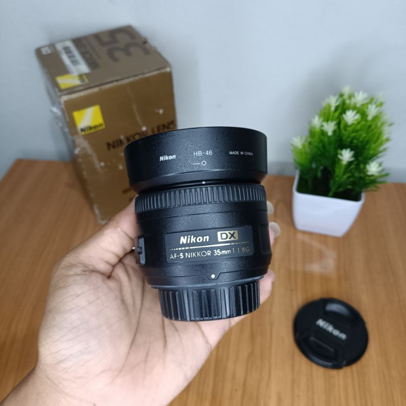 LENSA NIKON 35MM f1.8 lensa nikkor afs 35mm f1.8 FIX NIKON 35MM