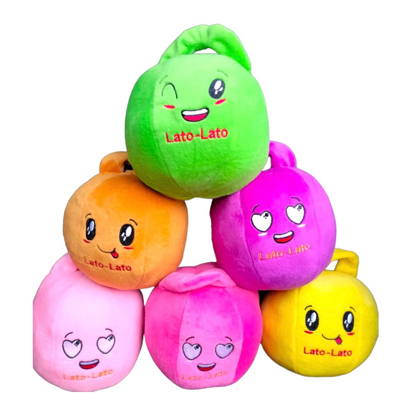 Boneka Mainan Lato Lato Lampu LED Tek Tek Tok Tok Boneka Granat Bom Label SNI