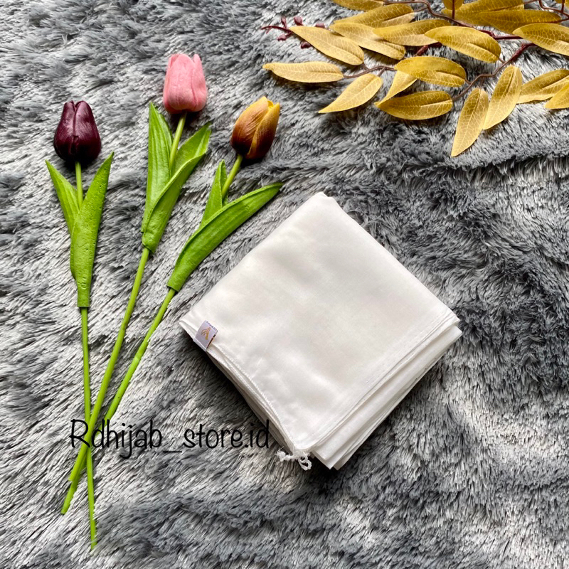 hijab segiempat paris / catton paris old | red rose | azara | varisha-Bw