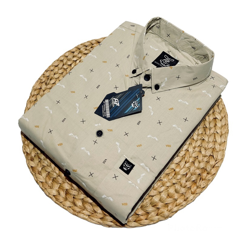 kemeja lengan pendek pria full motif terbaru - kemeja printing pria lengan pendek keren - kemeja lengan pendek pria korea - kemeja surfing lengan pendek distro premium