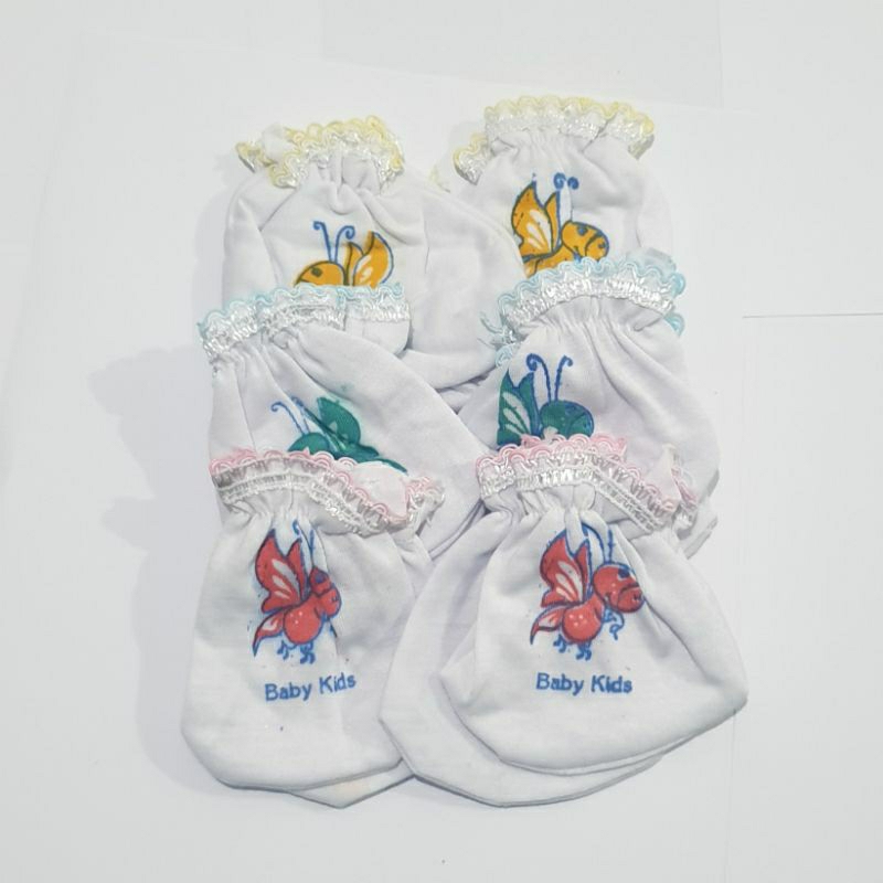 Kantong Tangan dan Kaki Untuk Bayi Lusinan / Sarung Tangan Dan Kaki Bayi Newborn