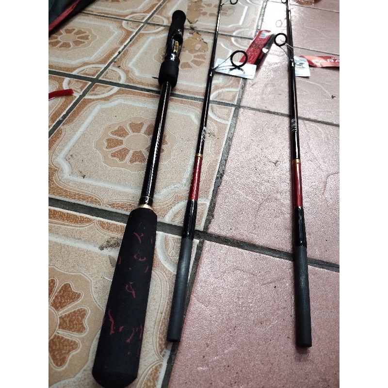 joran jigging maguro paradox mpx 57 60 dapat ujung 2 joran laut