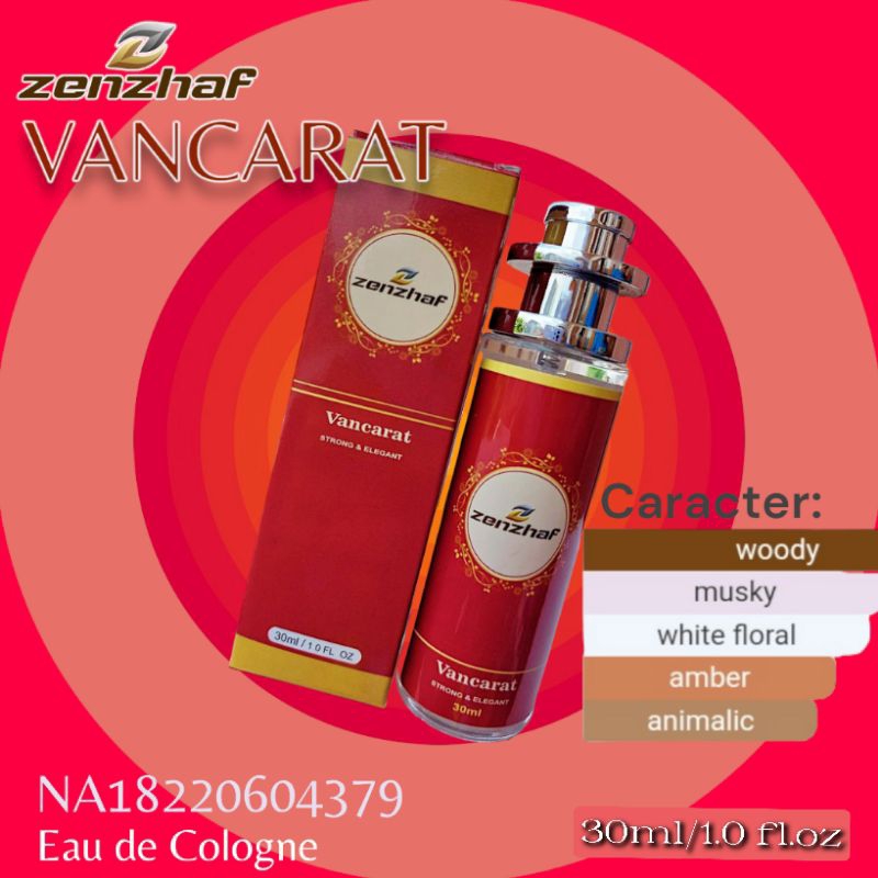 PARFUM BPOM ZENZHAF VANCARAT PRIA WANITA 30ML