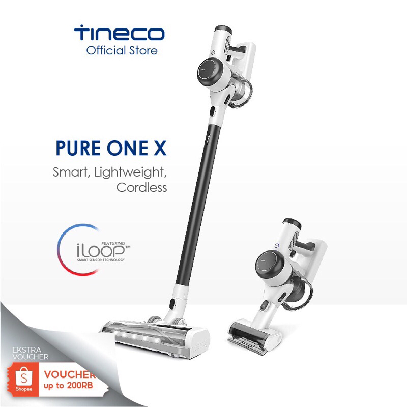 Tineco Pure One X Smart Powerful Cordless Handheld Vacuum Cleaner Penyedot Debu Vakum Vacum