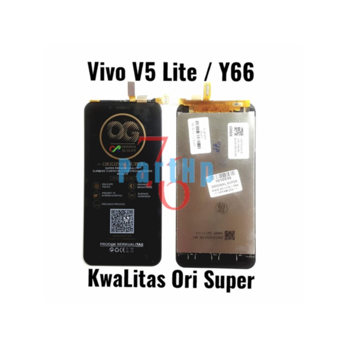 Lcd Touchscreen Fullset Kwalitas Ori Vivo V5 Lite - Y66  - Hitam