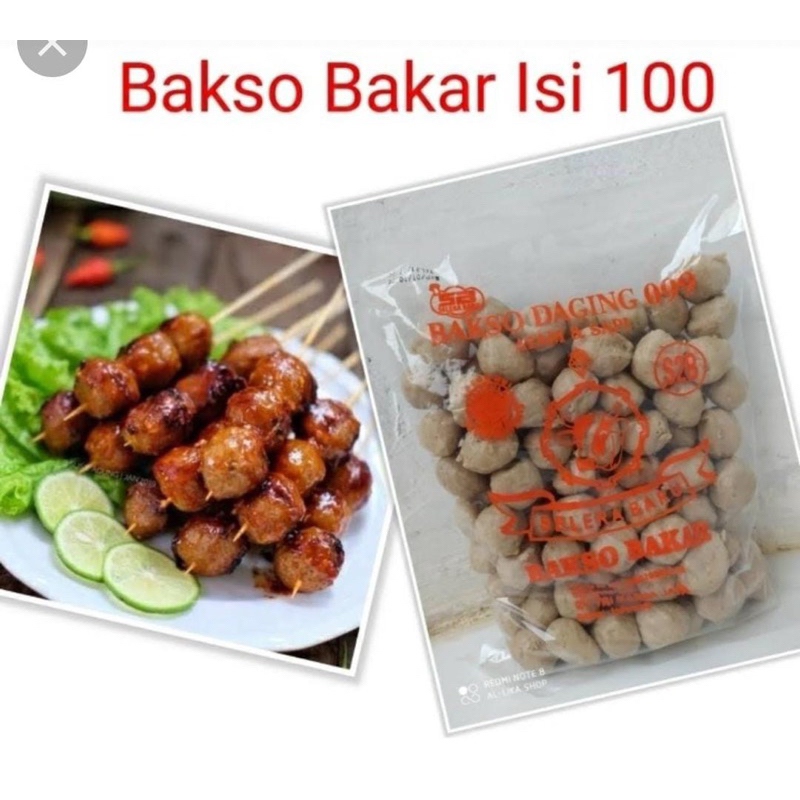 

Bakso bakar isi 100