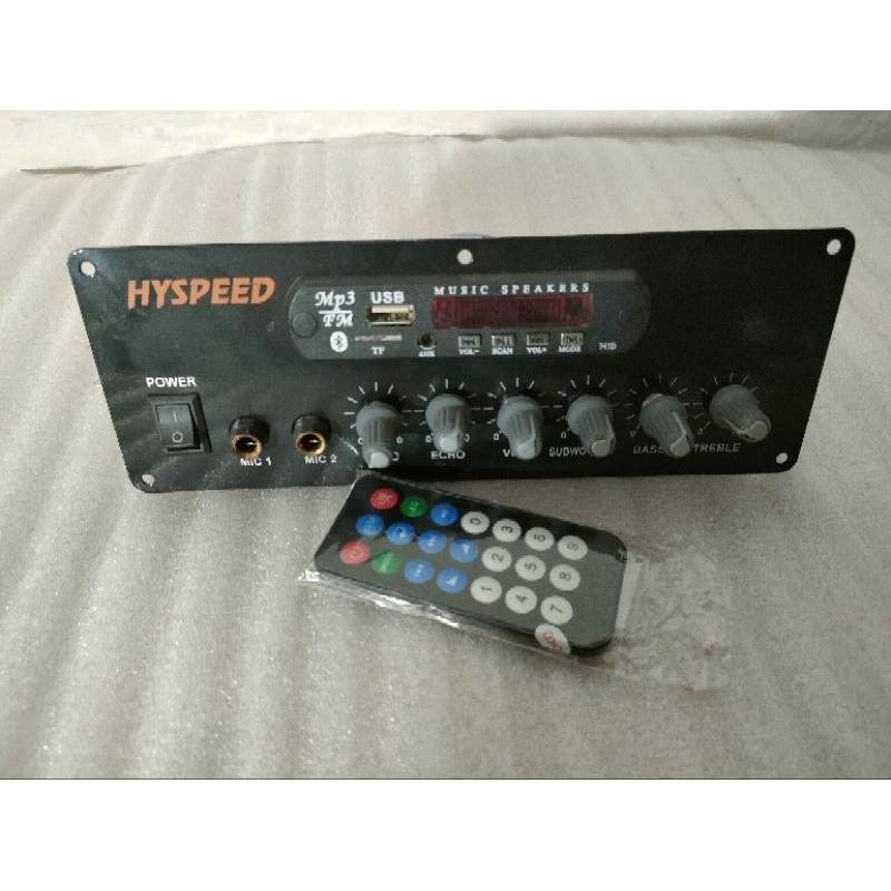 Kit Tone Control Stereo Mic Echo Subwoofer Dan,Mp3