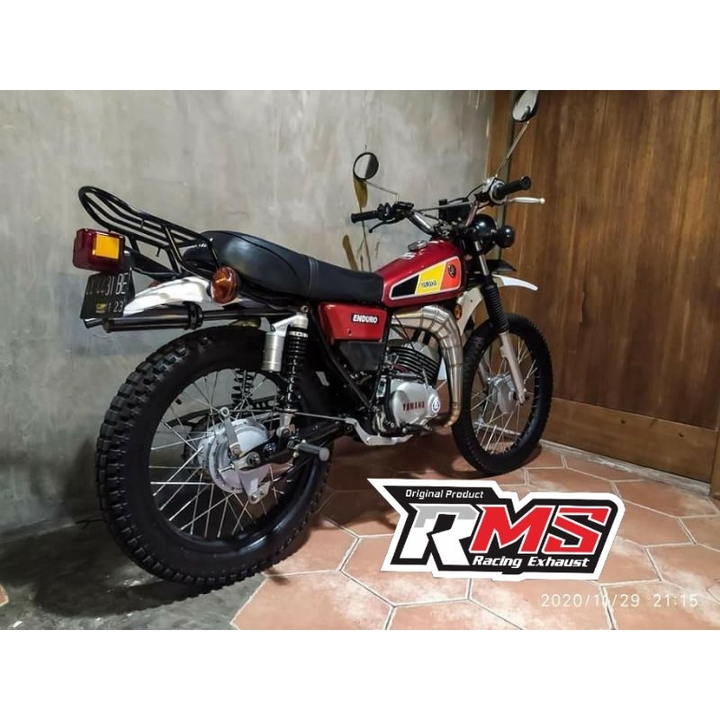 Knalpot DT 100. Knalpot Yamaha DT 100. Knalpot Ts 125. Knalpot Trail Ninja. Knalpot Udang 2 tak Stai