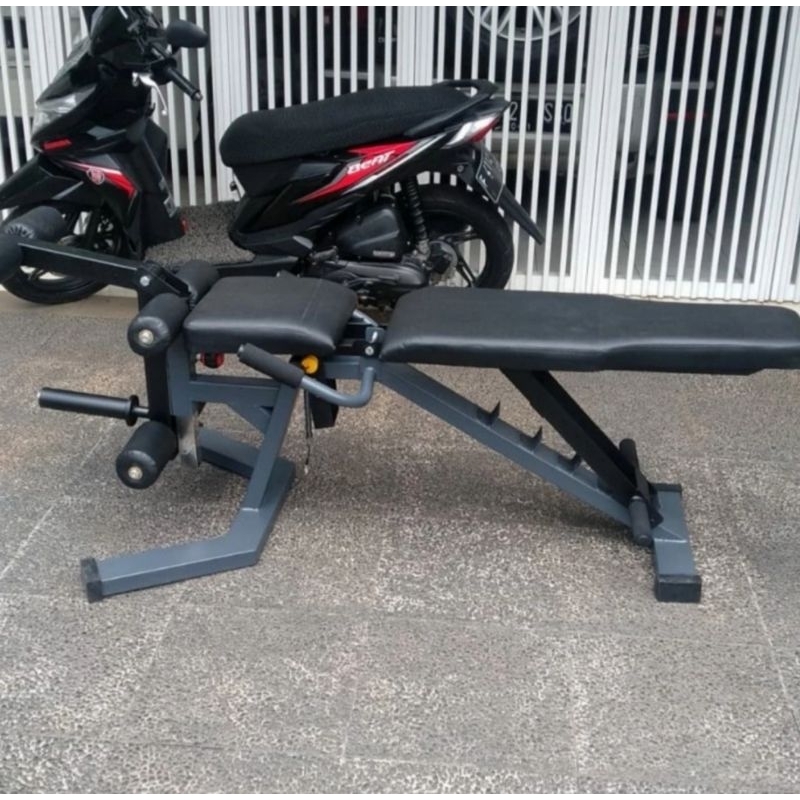 Leg curl leg extension ADJUSTABLE bench