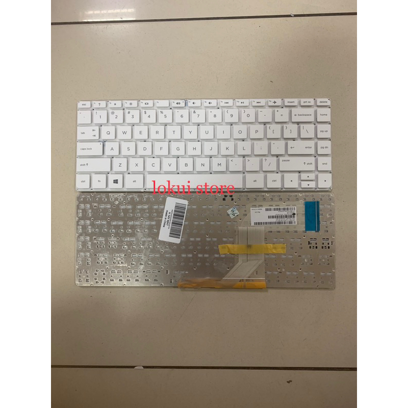 KEYBOARD LAPTOP HP 14-V201TX V205TX V206TX V041TX V043TX WHITE PUTIH