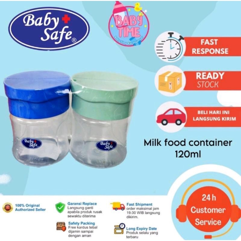 Baby Safe Botol Susu Anak Bayi 125ml /250ml Wide Neck Baby Bottle WN001 / WN002 / WNS01 / WNS02