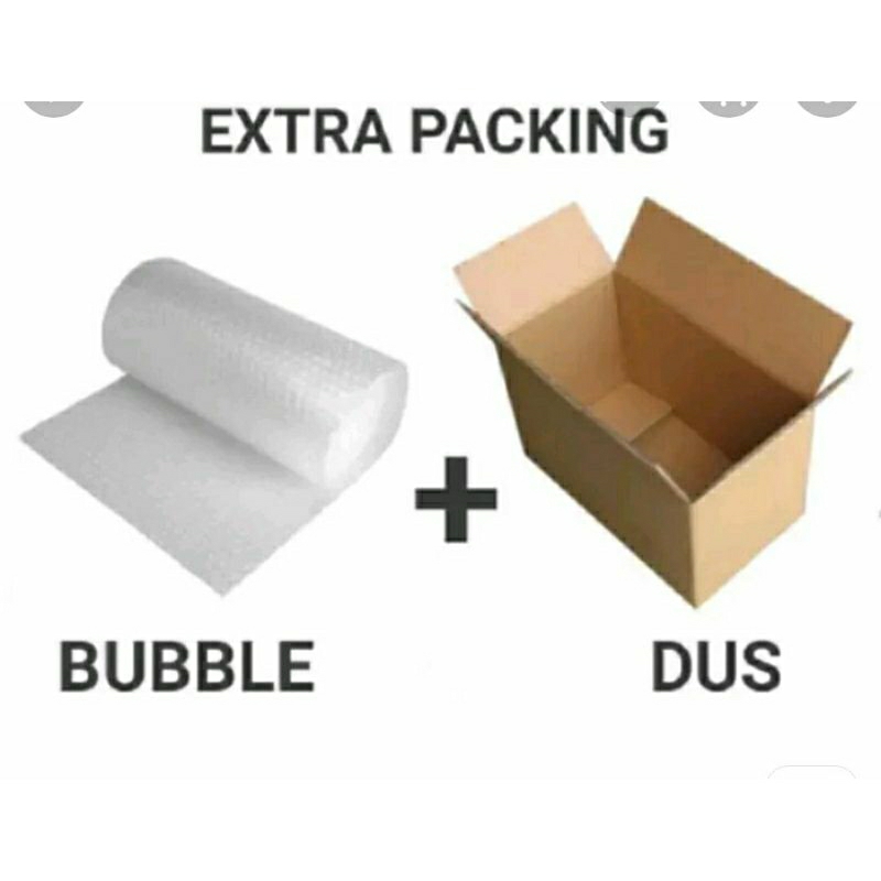 Tambahan Packing Dus atau Bubble Wrap