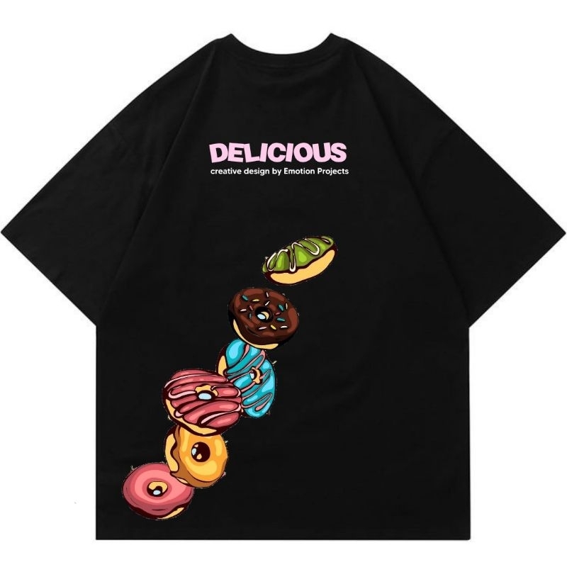 Kaos Oversize Distro Bandung Delicious
