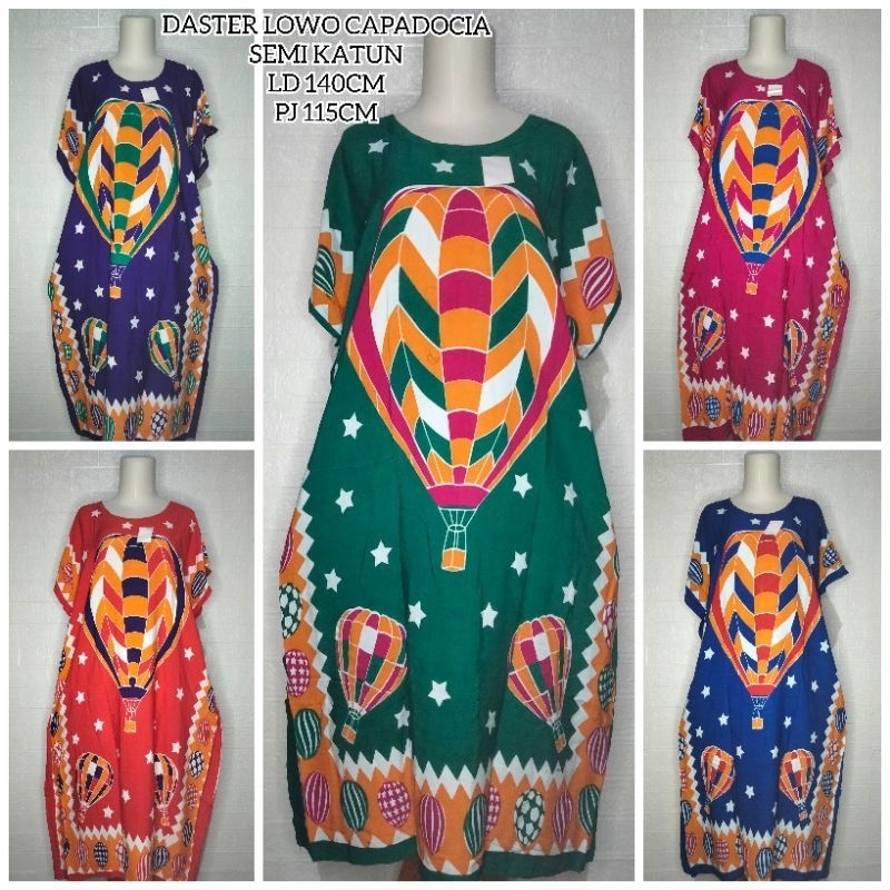 4s Grosir Solo || DASTER LOWO variasi banyak motif lingkar dada mencapai 140cm