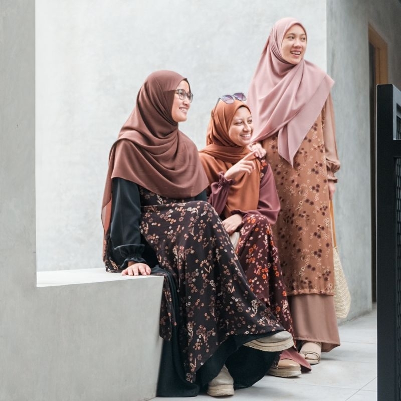 Gamis Set Guzel Bloom Maxi By Hijab Alila