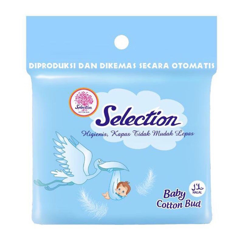 SELECTION COTTON BUD BABY 100pcs / KAPAS COTTON BUD BAYI