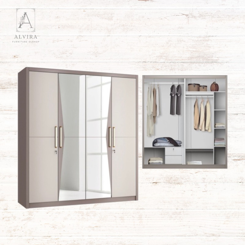 Wardrobe Siantano LP Volare 4D SW