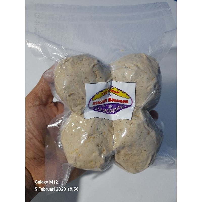 

BASO / BAKSO IKAN SINAR BAHARI (tanpa bumbu) mercon 4