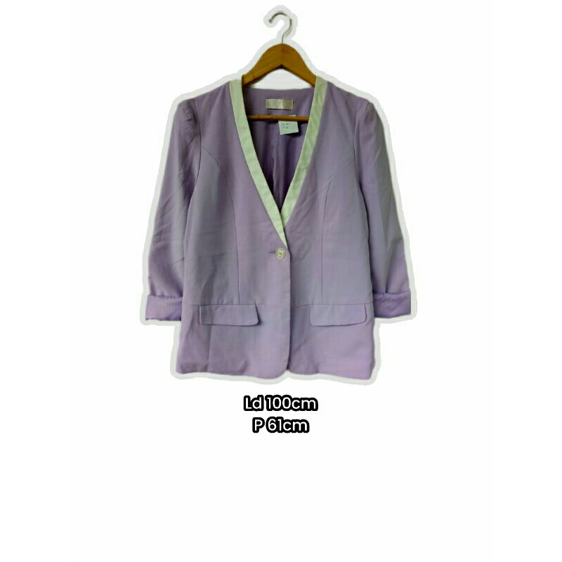 Preloved Blazer Ungu