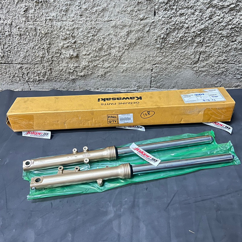 as shock ninja rr old zx gold tabung shockbreaker ninja rr old zx  sok depan ninja rr old zx gold sa