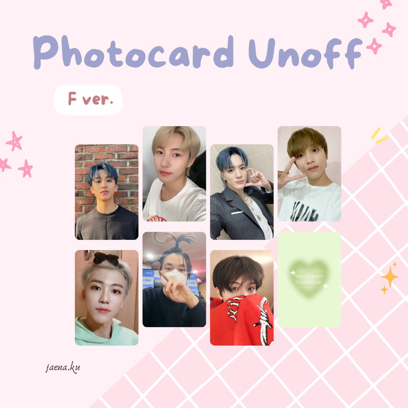 [NCT DREAM] PHOTOCARD SELCA #5 NCT DREAM UNOFFICIAL