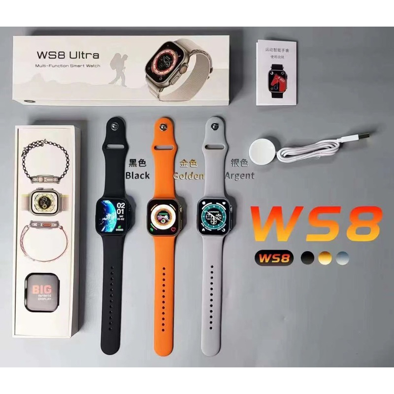 ELITE Smartwatch WS8 Ultra Series 8 Smart Watch 44mm