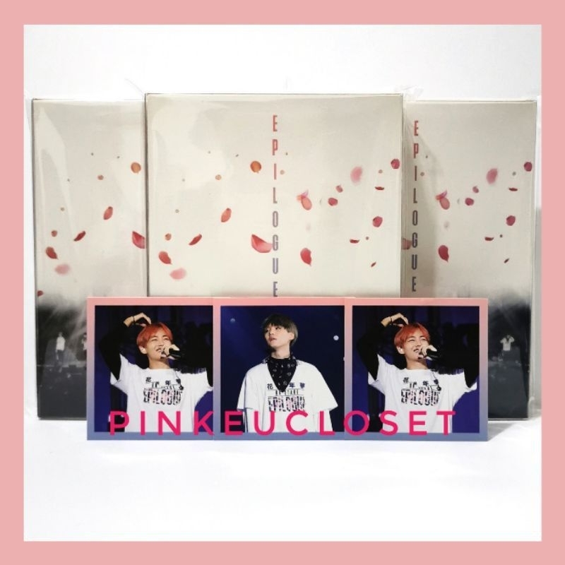 [READY RARE] BTS EPILOGUE DVD FULLSET TAEHYUNG V / SUGA YOONGI PHOTOCARD