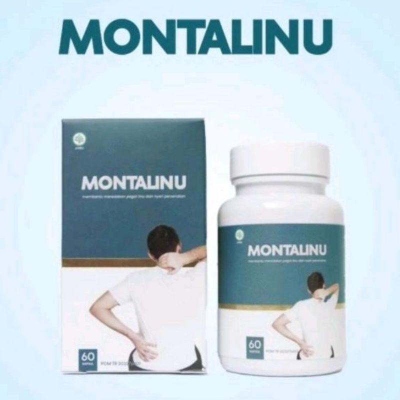 montalinu 100% original obat asam urat jamu pegel linu nyeri sendi montalinu Obat Herbal