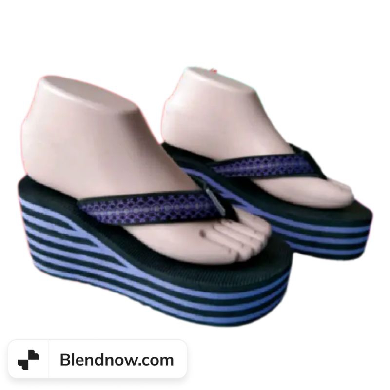 Sandal Madura Cewek Dewasa Tinggi 5cm Size 35-41 Sandal Wedges Madura Sandal Gunung Terkuat