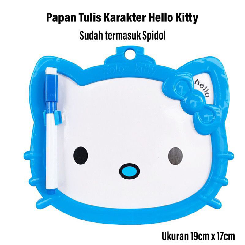 Papan Tulis Anak Karakter Hellokitty Sudah Termasuk Spidol &amp; Penghapus PROMO MITRA