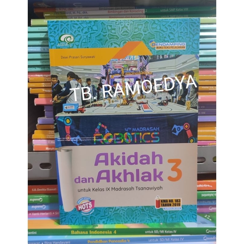 Buku Akidah dan Akhlak MTs kelas IX AQILA
