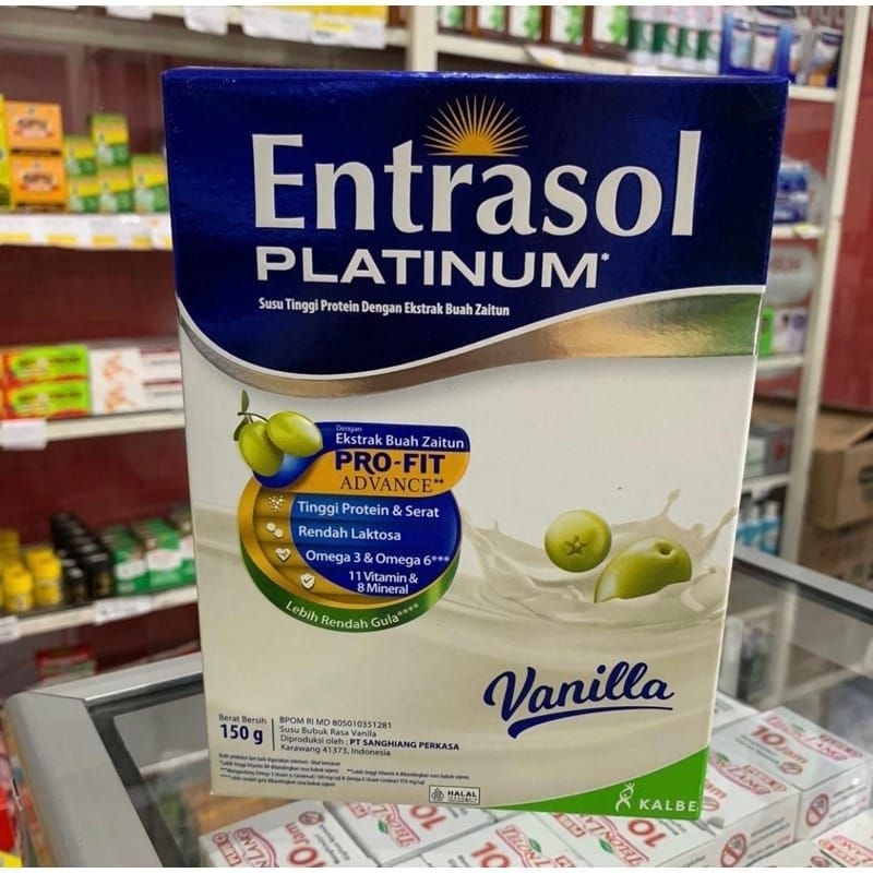 

Entrasol Platinum 150gr vanila