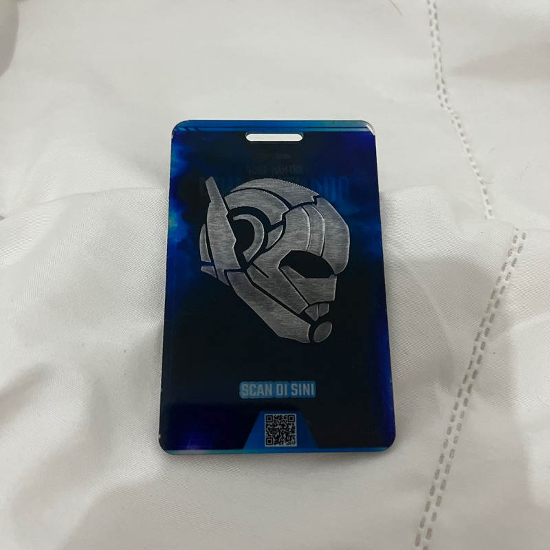 Collectible Ticket Ant Man and The Wasp Quantumania CT XXI CGV Akrilik Acrylic