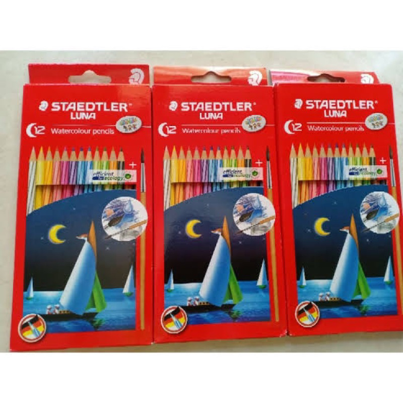 

PENSIL WARNA LUNA STAEDTLER WATERCOLOUR ISI 12PANJANG