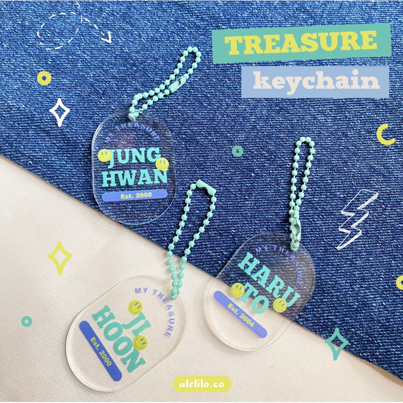 TREASURE KEYCHAIN / KEYRING