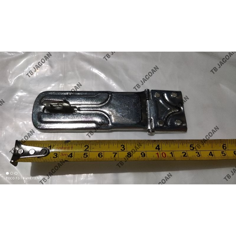 Overval Besi Biku Tebal 4 inch - Rumah Gembok - Tempat Gembok - Engsel Gembok