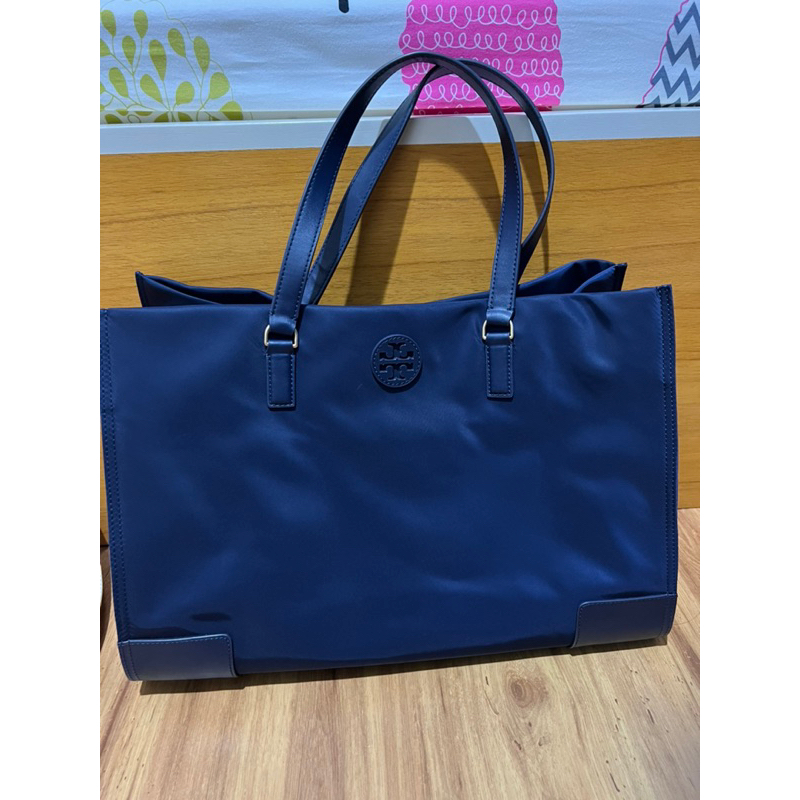 tas tory burch original prelove tote bag