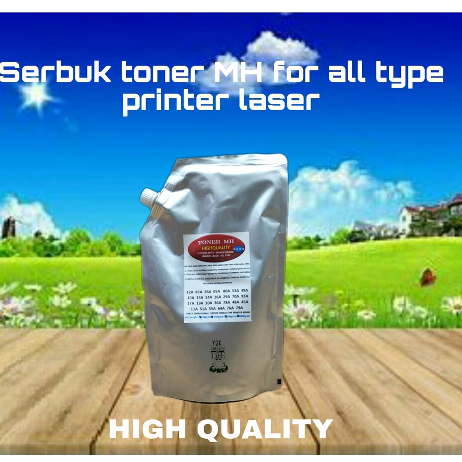 Serbuk Tinta serbaguna Refill Toner 1010 1020 1200 1320 2015 4250 5200 9000 12A 49A 53A 11A 15A 16A 51A 29A