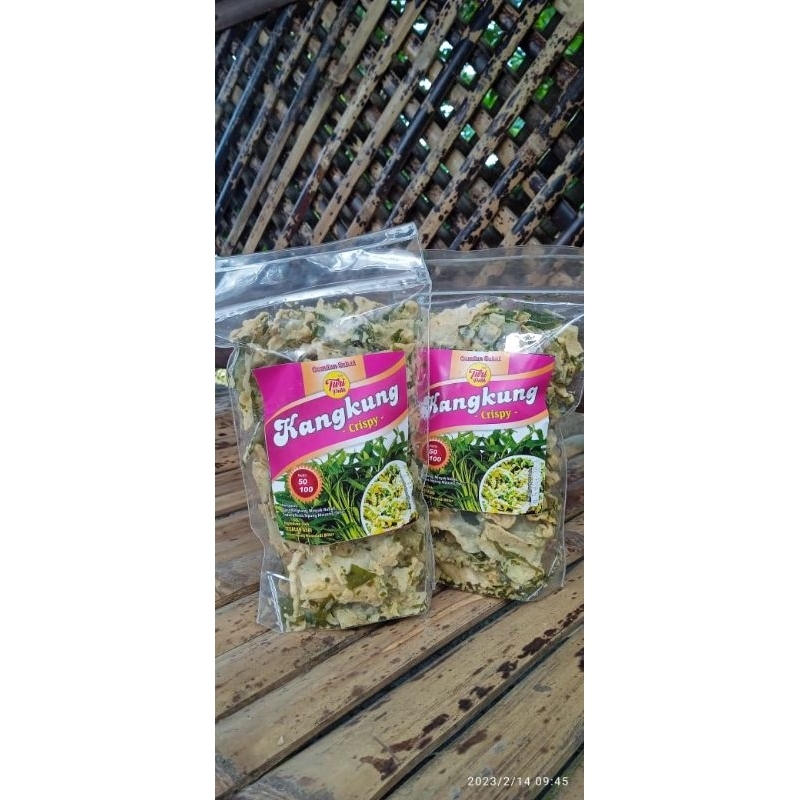 

keripik kangkung crispy