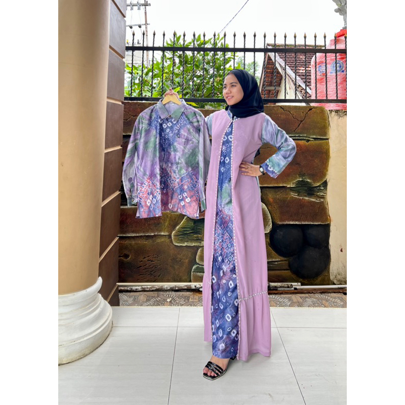 GAMIS JUMPUTAN PALEMBANG ASLI HANDMADE SUTRA SILK