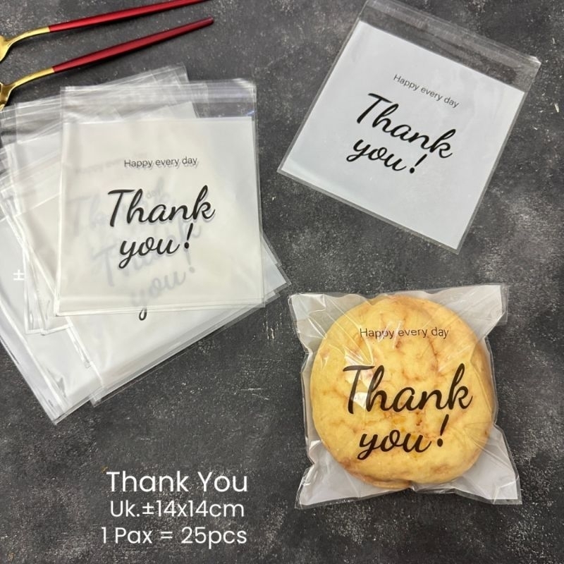 ANEKA PLASTIK COOKIES / CAKE / DONAT ISI 25 PCS