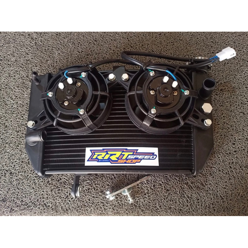 RADIATOR JUMBO MX KING DOUBLE FAN KIPAS PRO 1 RACING