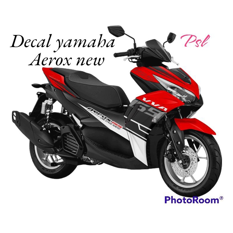 sticker decal variasi Yamaha aerox new conected striping decal variasi motor aerox new 2022