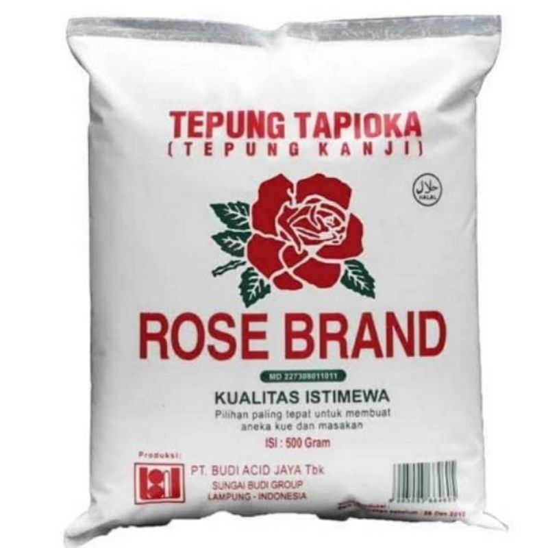

TEPUNG TAPIOKA ROSE BRAND 500 GRAM